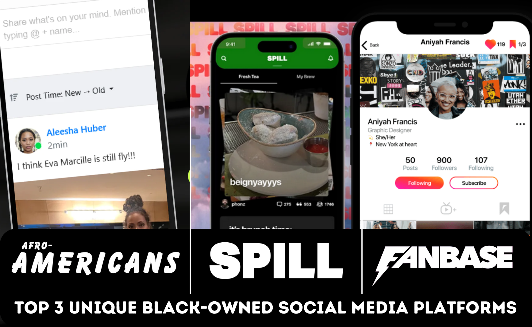 Top 3 Unique Black-Owned Social Media Platforms